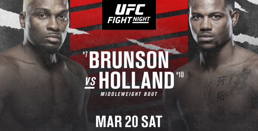 UFC on ESPN 21: Брансон vs. Холланд: даты, кард, анонс, прогнозы