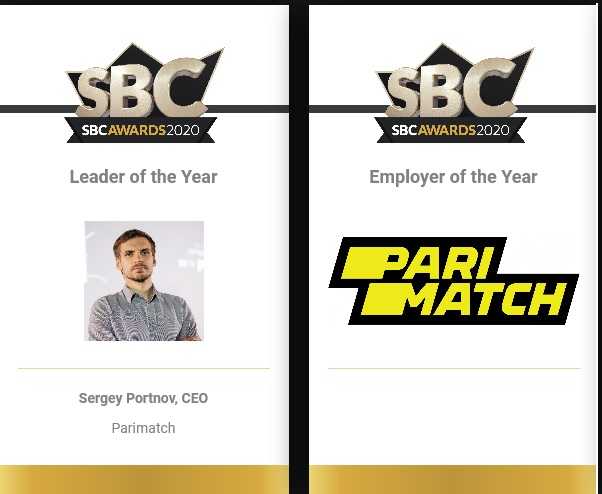 SBC Awards награды Parimatch