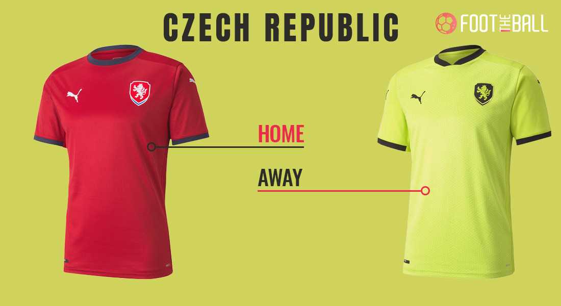 Комплекты формы сборной Чехии